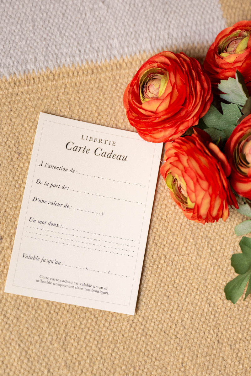 Boutique Libertie Carte cadeau