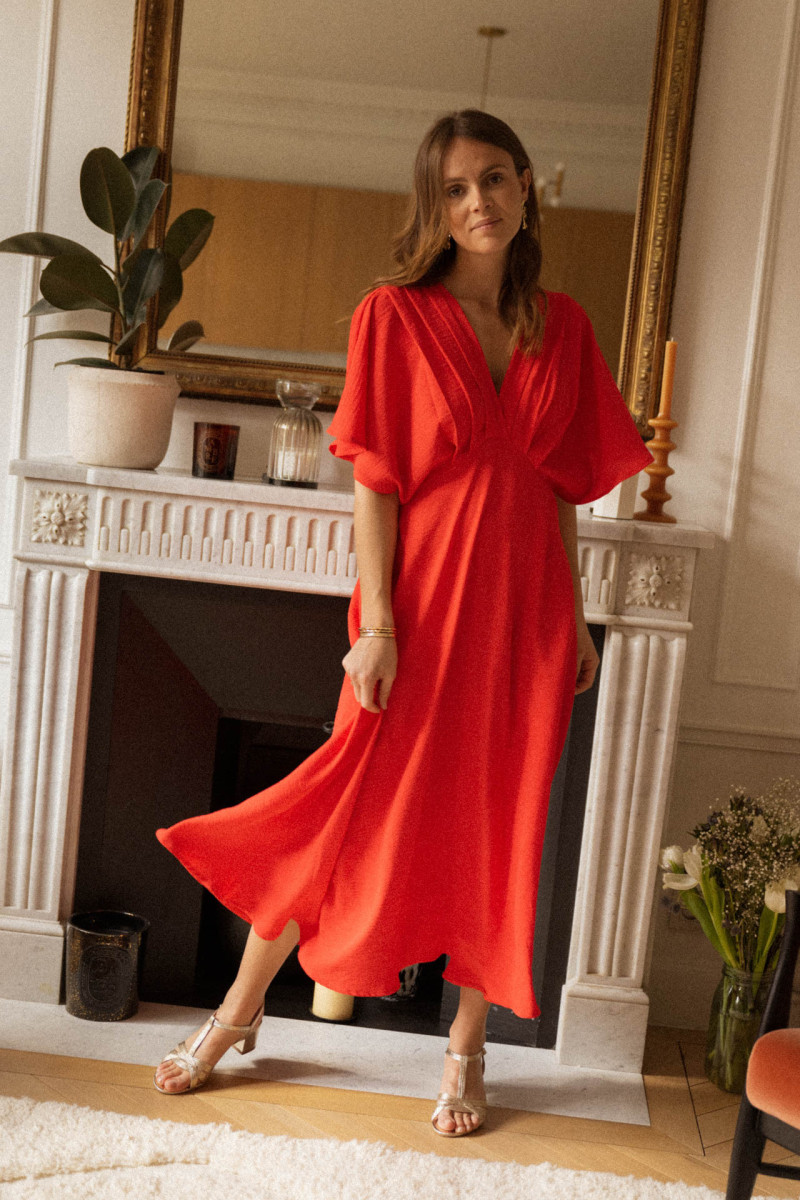 Boutique Libertie ROBE CASSIS